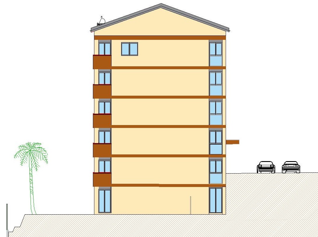 Opposite side elevation